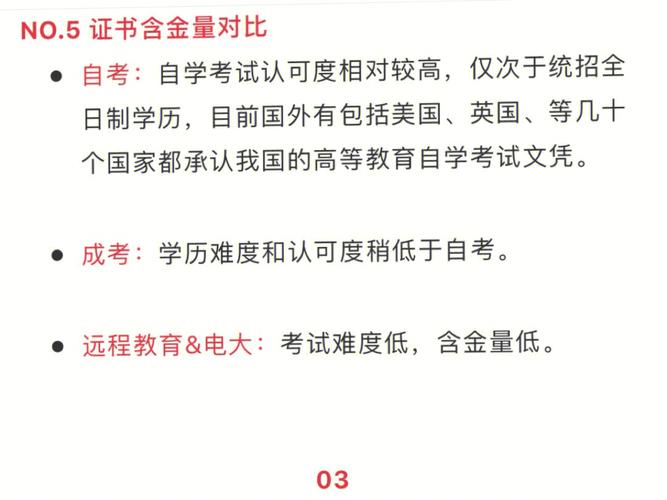 建議選擇自考、成考還是全日制，哪個更有含金量？ - 腿腿教學網