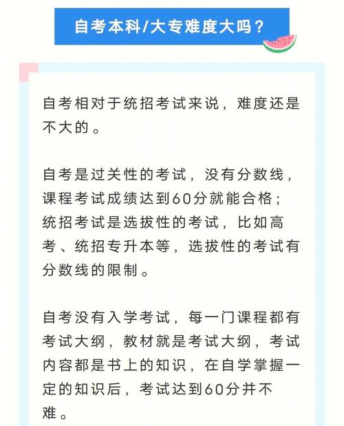 大專自學考試難度及通過率分析 - 腿腿教學網