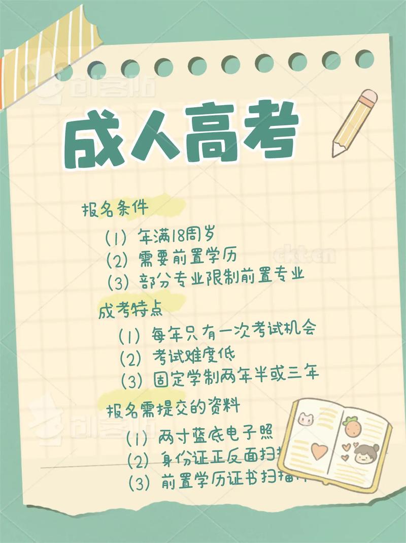 成人高考的報名條件是什么？ - 腿腿教學網
