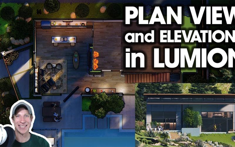 如何將Lumion調整為平面圖 - BIM,Reivt中文網