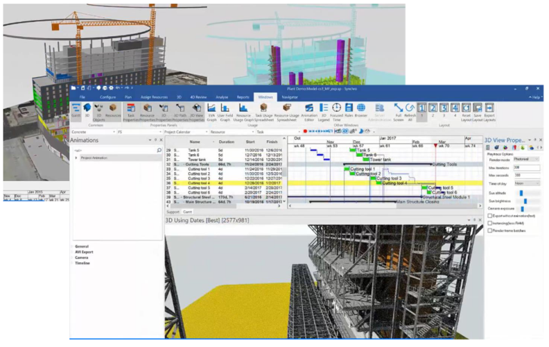 BIM5D教程 | BIM5D施工模擬動畫的優勢