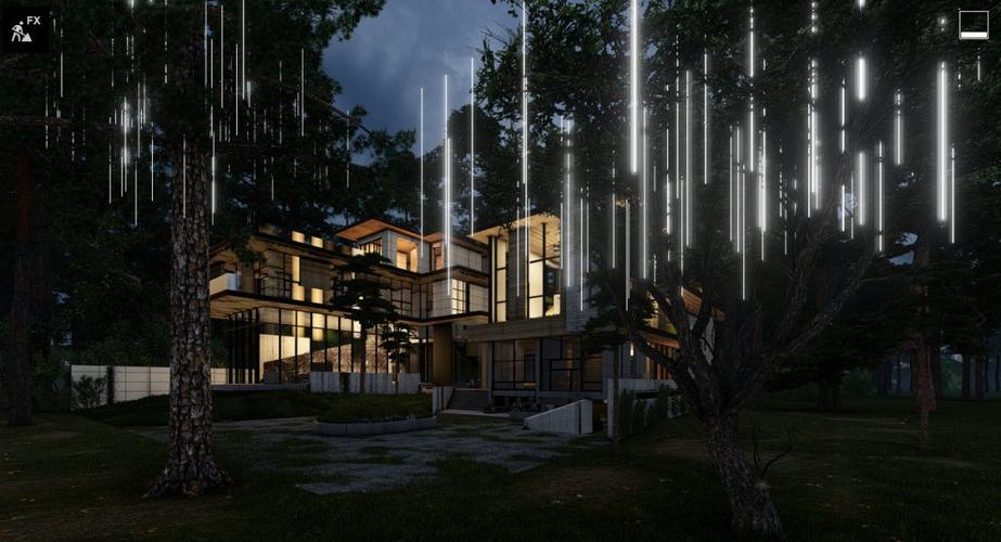 如何在Lumion中給夜景增加照明效果？ - BIM,Reivt中文網