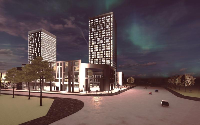 Lumion的夜間照明效果 - BIM,Reivt中文網