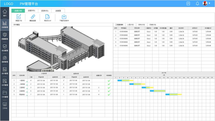 BIM施工進度規劃軟件 - BIM,Reivt中文網