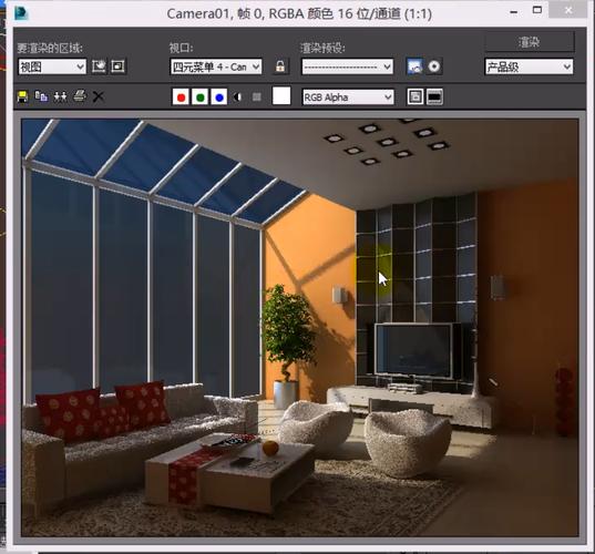 Vray的太陽光效果 - BIM,Reivt中文網