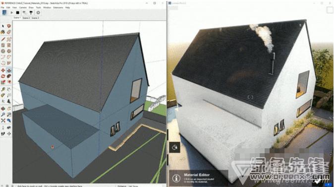 更換模型材質(zhì)后，Lumion10會有什么變化？ - BIM,Reivt中文網(wǎng)