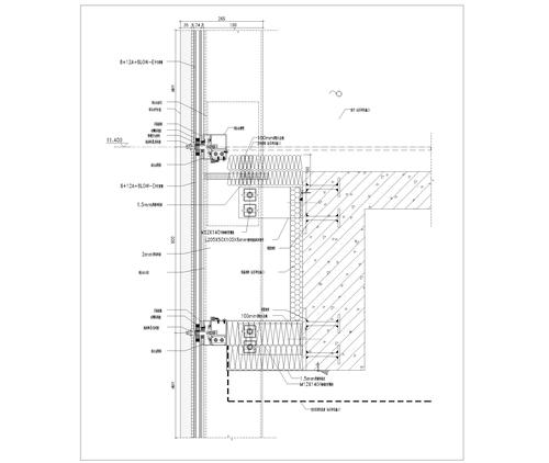 幕墻節點圖的識別方法 - BIM,Reivt中文網