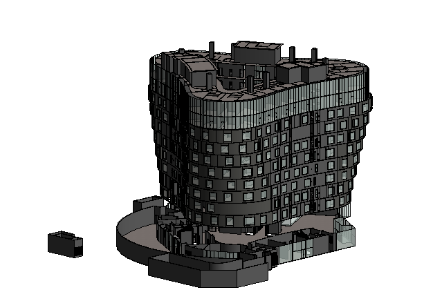 Revit鋼筋族建筑模型設計 - BIM,Reivt中文網