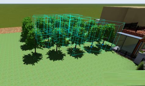 如何使用Lumion直接種植一排樹木 - BIM,Reivt中文網