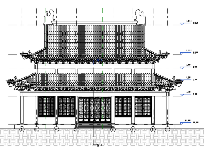 Revit建筑立面圖 - BIM,Reivt中文網