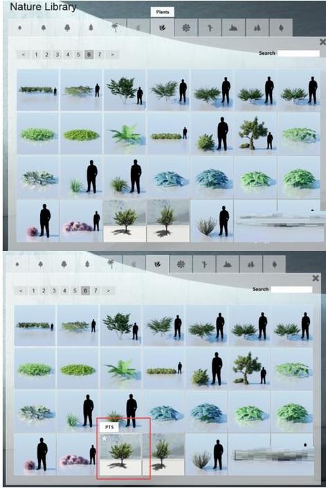 如何在lumion中添加植物庫(kù)