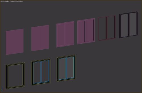 快速學習3Dmax固定窗建模技巧，掌握窗戶制作方法及3D渲染技巧 - BIM,Reivt中文網