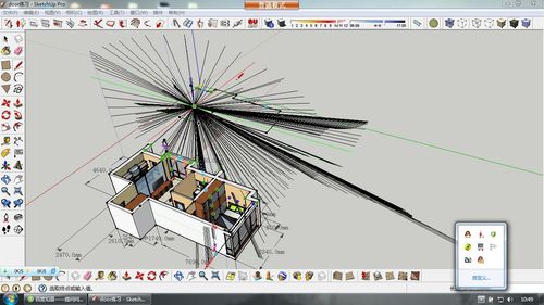 草圖大師模型出現大量黑線條問題，該如何解決？ - BIM,Reivt中文網