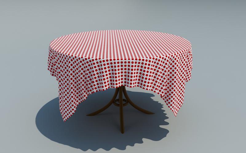 3Dmax餐桌布的創作方法教程：快速學會制作桌布 - BIM,Reivt中文網