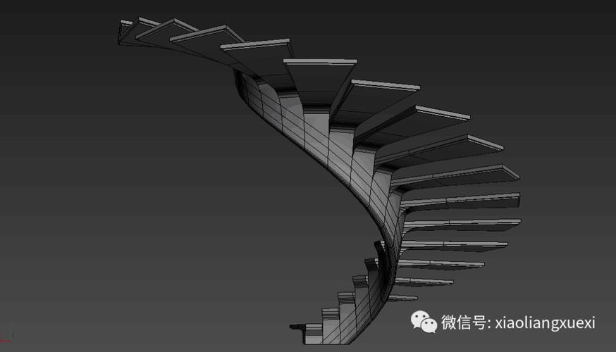 如何使用3dsMax設計旋轉樓梯模型？3dsMax的樓梯設計技巧分享 - BIM,Reivt中文網