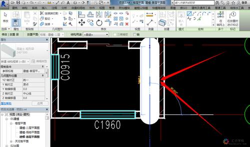在平面視圖中無法顯示Revit繪制的梁 - BIM,Reivt中文網