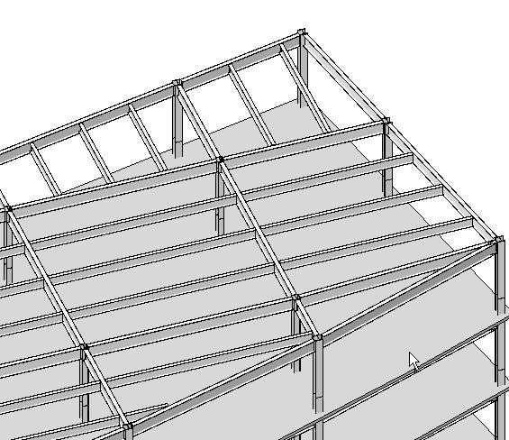 無法在Revit平面圖中觀察到梁 - BIM,Reivt中文網