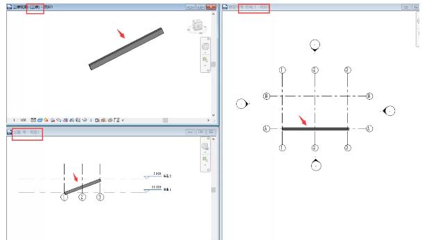 如何在Revit中繪制斜梁 如何在Revit中繪制斜梁 - BIM,Reivt中文網
