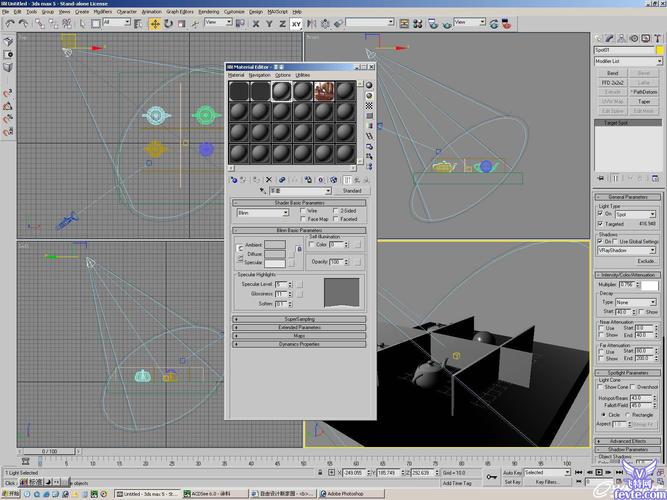 完全展示3dmax玻璃材質的制作過程 - BIM,Reivt中文網