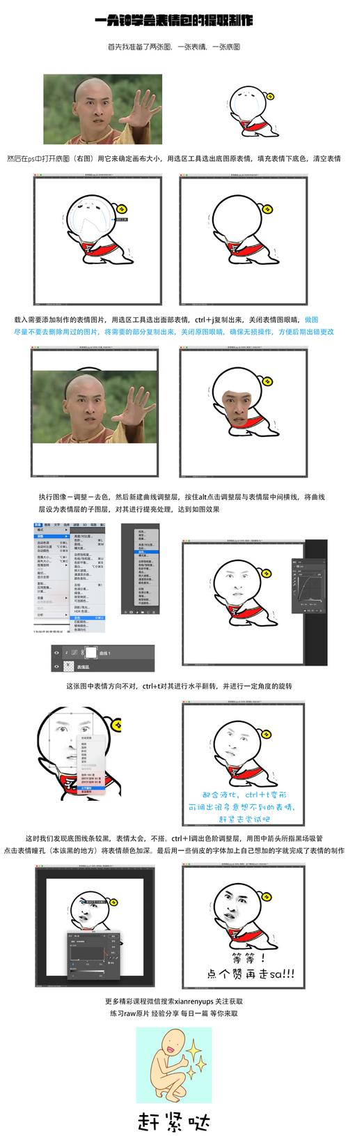 制作表情包的PS技巧與方法分享 - BIM,Reivt中文網