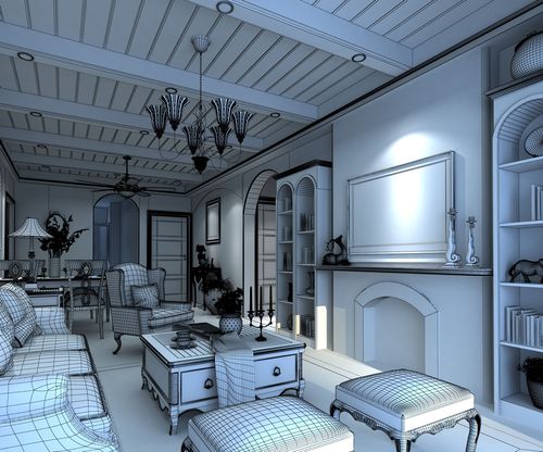 揭秘3Dmax室內設計的4個應用技巧 - BIM,Reivt中文網