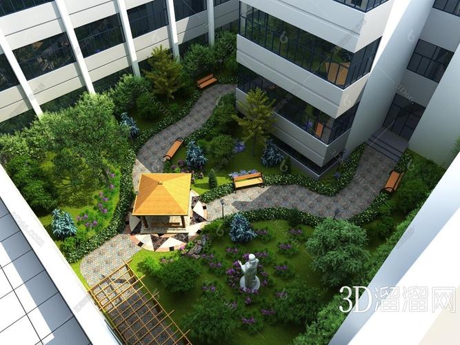 如何優化3D景觀效果圖中植物的布局？ - BIM,Reivt中文網