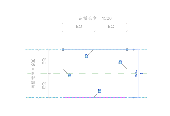 腿腿教學網-BIM等級考試二級建筑教程 | 第2部分：公制常規模型族實例——排水溝蓋板